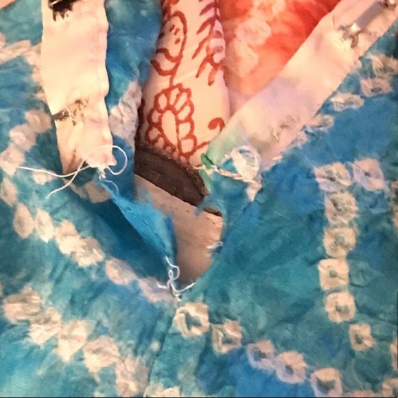 Sweet By Miss Me Silk Beaded Maxi Boho Skirt - Picture 9 of 10